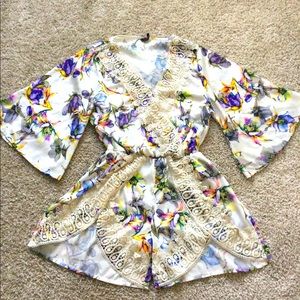 Flowery Romper